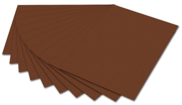 folia Fotokarton, 50 x 70 cm, schokobraun, 6185E, 4001868161854