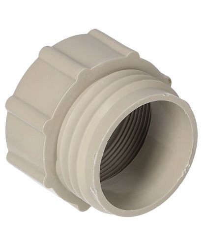DENIOS Gewindeadapter von 2" fein (l) auf DIN 61 / 31 (A), grau, 117111