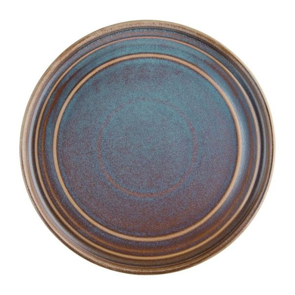 Olympia Cavolo flache runde Teller schillernd 220mm 6er Pack, FD915