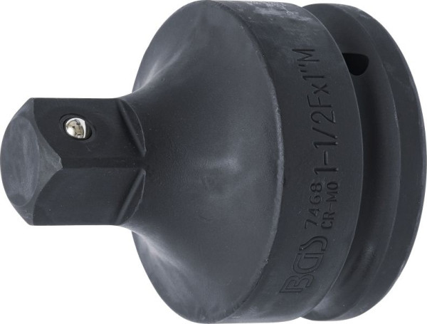 BGS Kraft-Steckschlüssel-Adapter, Innenvierkant 38 mm (1-1/2") - Außenvierkant 25 mm (1"), 7468