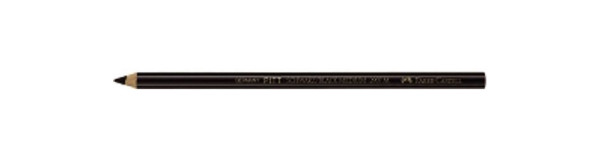FABER CASTELL PITT® Monochrome natürlicher Zeichenkohlestift, fettfrei, schwarz, medium, 117400