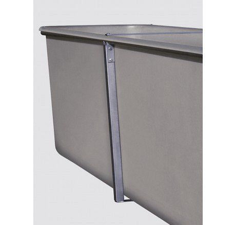 Cemo Großbehälter 4500 l, Maße: 449 x 111 x 121 cm, 7791, 4052886115220