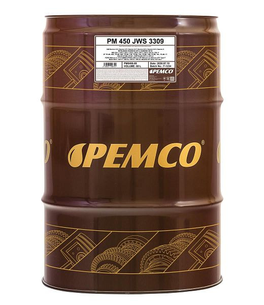 PEMCO Getriebeöl 450 ATF JWS 3309, VE: 60 l, PM0450-60