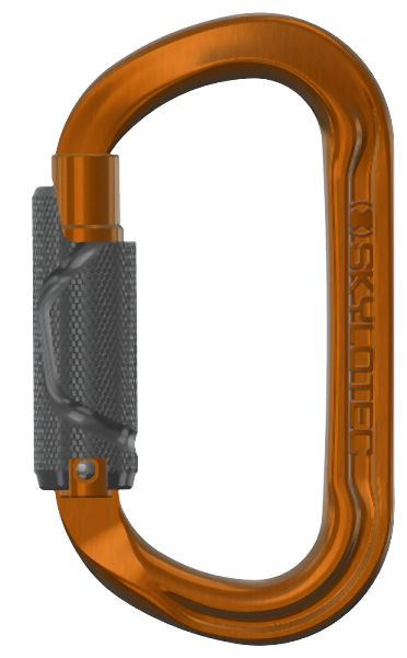 Skylotec Double O TRI 2.0 - TACTICAL Ovalkarabiner, Tri-Lock Verschluss, ohne Produktkarte, H-209-80