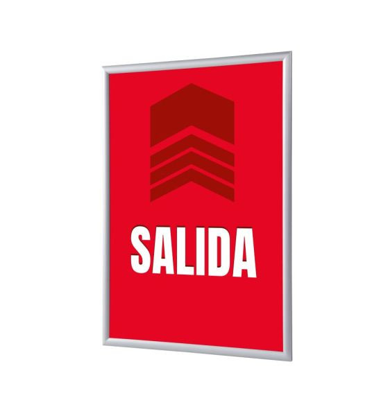 Showdown Displays Klapprahmen A1 Komplettset Ausgang Rot Spanisch, KRA1G25LPPI484