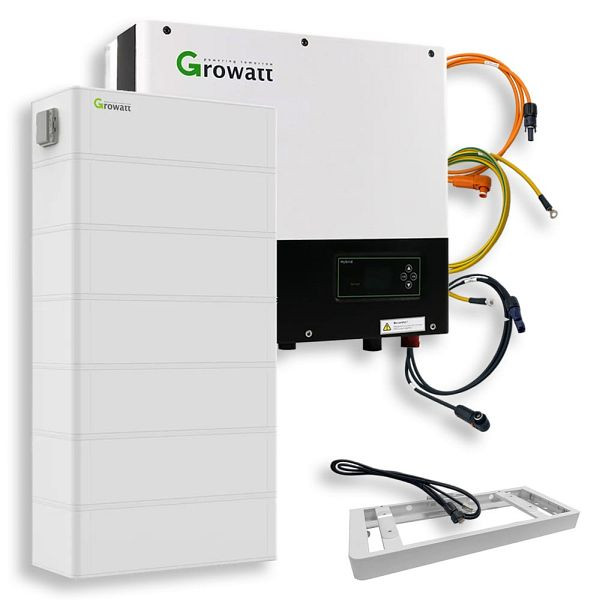 Growatt Nachrüstsatz 15,36kWh ARK SPH 10000TL3 BH-UP Hybrid-Inverter LiFePO4-Speicher, 4-01-017980-005