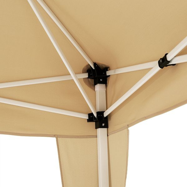 DEUBA Faltpavillon Beige 3x6m UV-Schutz 50+, 107098