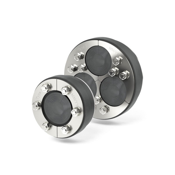 DOYMA UGA Gummi-Press-Dichtung GPD100/G/40/ZS V2A / EPDM DN 100, für 8x(4-20), 488800510024