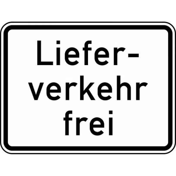 Stein HGS Lieferverkehr frei Nr. 1026-35, 562x750 mm / RA2 / Alform, 1026-35-322