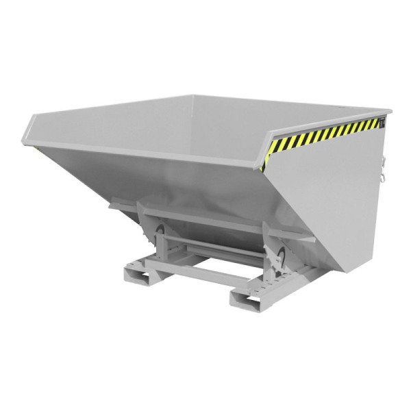 STEIN HGS Späne-Kippbehälter EXPO-E, RAL 7005 mausgrau, 1.700 m³, 1500 kg, 79398.0011