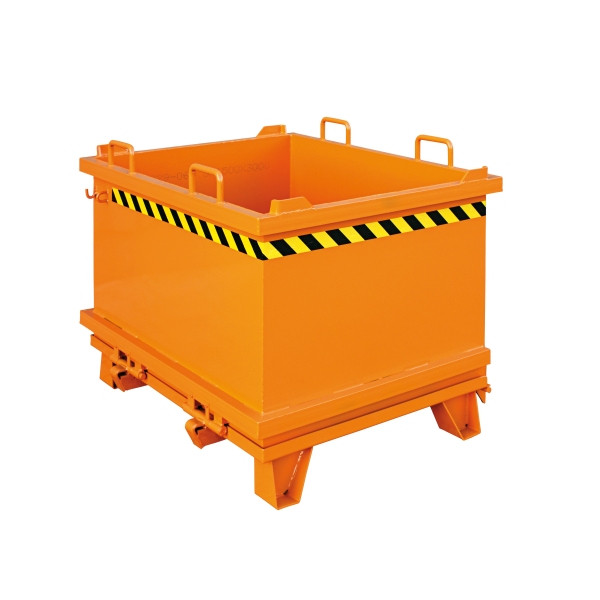Eichinger Industrie Klappbodenbehälter, 2000 kg, 1000 Liter reinorange, 20321200000000