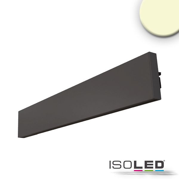 ISOLED LED Wandleuchte Linear Up+Down 600, 610mm, 25W, IP40, schwarz, warmweiß, 113995