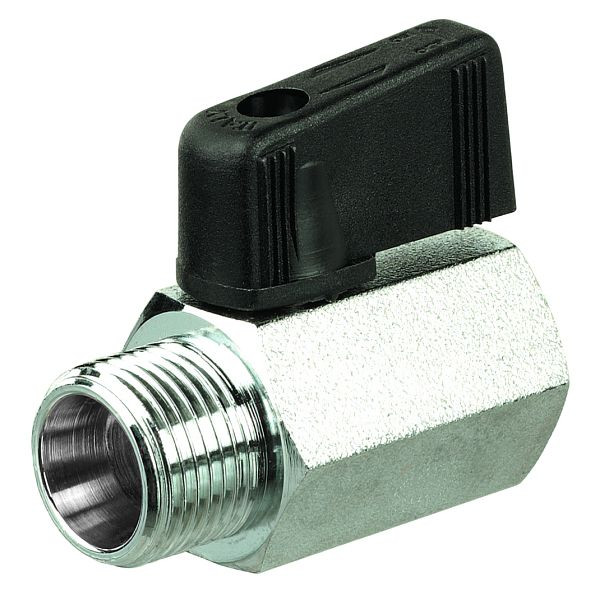 Prevost Minikugelhahn mit Außen-/Innengewinde PN 16, AG BSPP= G 1/4, MSI 13