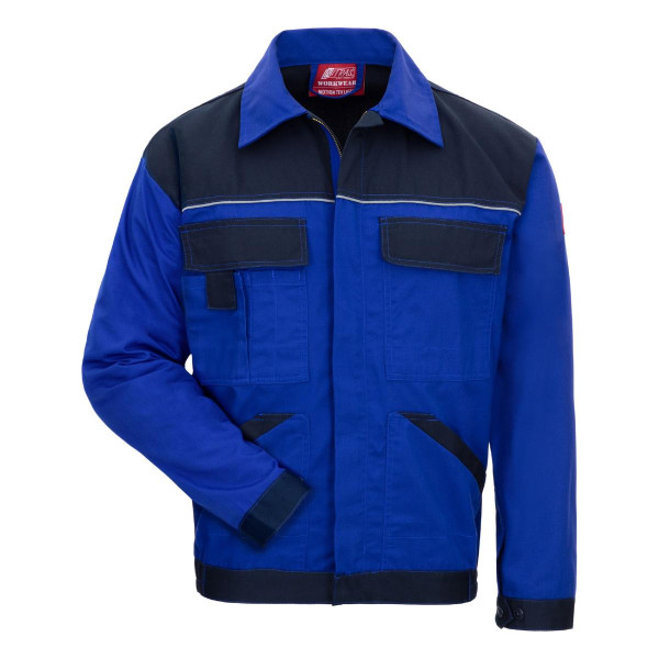 NITRAS MOTION TEX LIGHT, Arbeitsjacke, Größe: 98, Farbe: königsblau, VE: 10 Stück, 7551-98