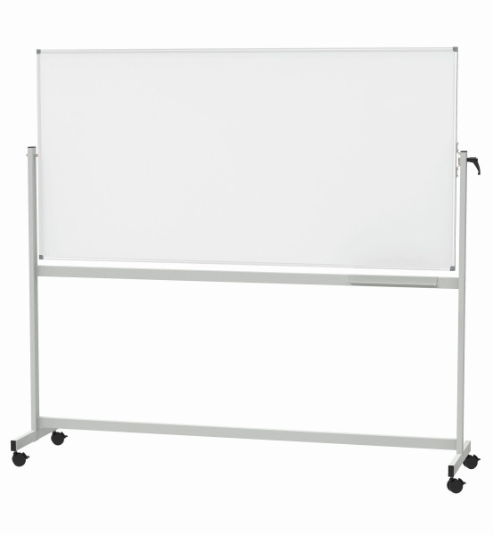 MAUL Mobiles Whiteboard MAULstandard, drehbar, Emaille, 100x200 cm, 6460584