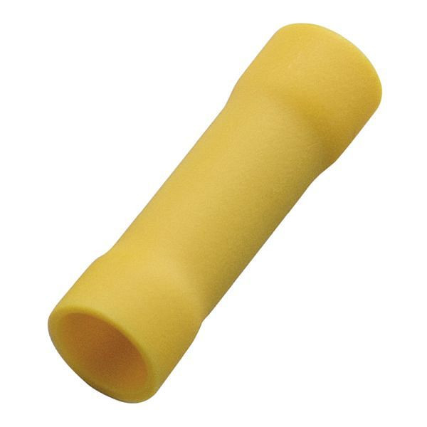 Haupa Stoßverbinder gelb PVC-isoliert 4,0-6,0 mm², VE: 100 Stück, 260354