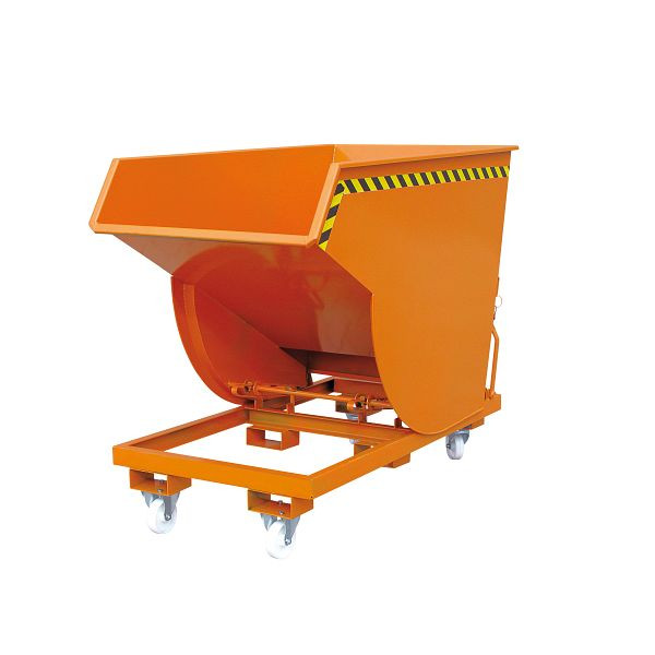 Eichinger Kippbehälter in hoher Bauhöhe, 3500 kg, 2500 Liter, reinorange, 20151700000000