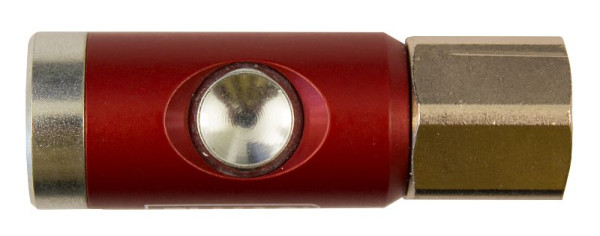 ELMAG Sicherheitskupplung IG 3/8', mit Druckknopf und Drehgelenk DN 7, 4, 42774