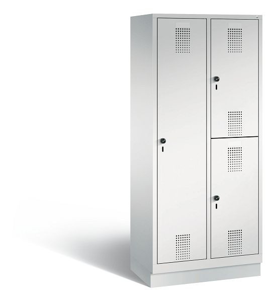 C+P Kombi-Spind Evolo, H1800xB810xT500mm, Farbe: Lichtgrau, 48620-22 S10026