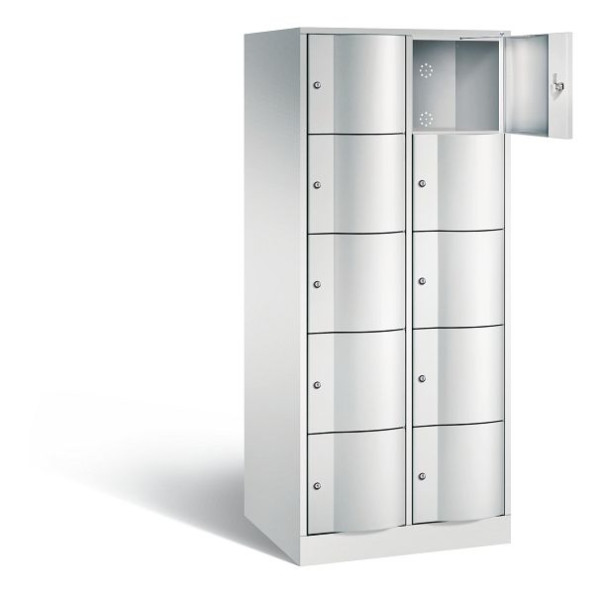 C+P XL-Schließfachschrank Resisto, H1950xB772xT640mm, Farbe: Lichtgrau, 8570-273 S10000