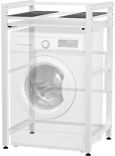 CLP Waschmaschinenregal Alara, weiß, 328610, 4255716396640