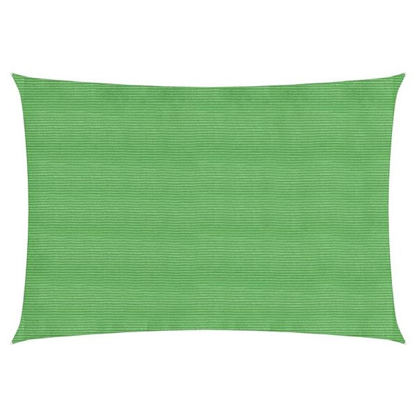 vidaXL Sonnensegel 160 g/m² Hellgrün 6x8 m HDPE, 311305