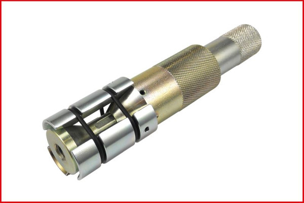 KS Tools Kupplungs-Zentrier-Werkzeug-Satz Durchmesser 23,0 - 35,0 mm mit Zentrierhülsen für Renault, 9-teilig, 150.2390