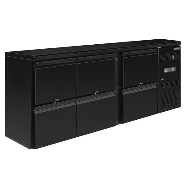 Polar Serie U Barkühlschrank - 6 Schubladen, Kapazität: 536 l, GL187