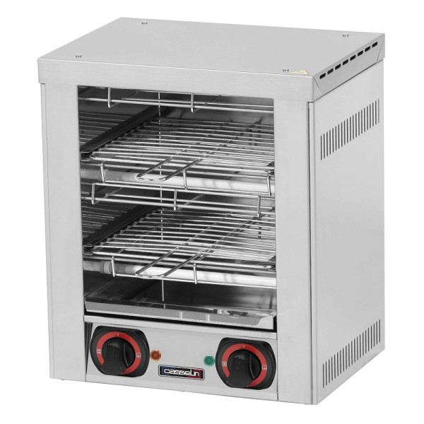 Casselin Einfacher Toaster 4 Zangen, Aus rostfreiem Stahl, CTOD4P