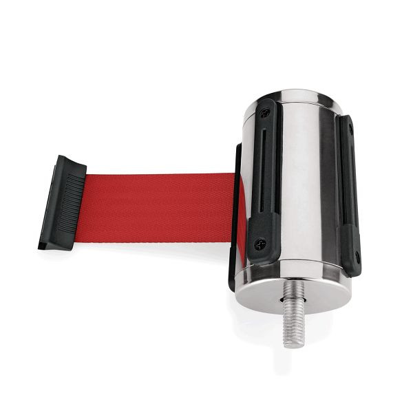 WAS Einzelgurtband für Abgrenzungspfosten Highflex, 1114 100 & 104, rot, 2 m, 1114114