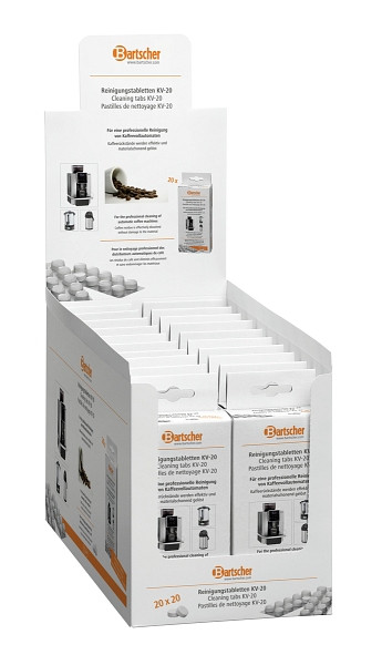 Bartscher Reinigungstabletten KV-20, VE: 400 Stück, 173283