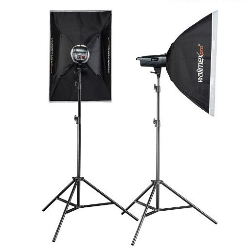 Walimex pro Blitzset Emerger 200 Set Double, VE: 2 Stück, 1023378