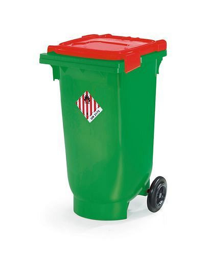 DENIOS Behälter für gefährliche feste Güter, Volumen 200 Liter, 271885