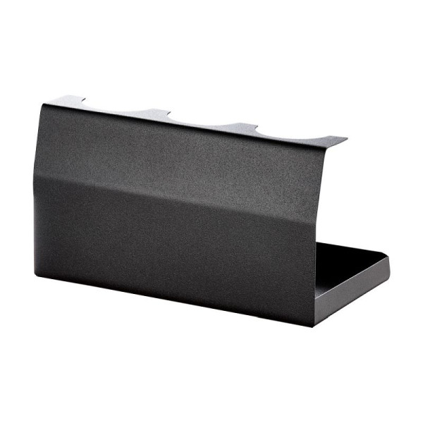 Stalgast Hot-Dog Ständer schwarz, für drei Hot-Dogs, 217x110x118 mm (BxTxH), KK0811217