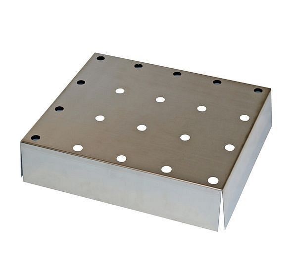 asecos Lochblech Edelstahl roh für Q90/S90 B600, 420x439x60mm, 5776