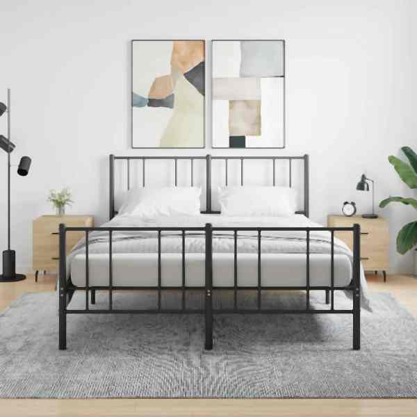 vidaXL Nachttische 2 Stück Sonoma-Eiche 40x35x47,5 cm Holzwerkstoff, 827347