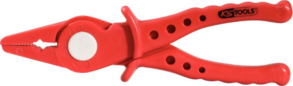 KS Tools Kunststoff-Flachzange mit Schutzisolierung, 180mm, 117.1642