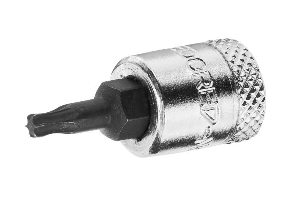 GEDORE Schraubendrehereinsatz, 1/4'', mit Kugelkopf, für Innen-TORX Schrauben T25, 6120570