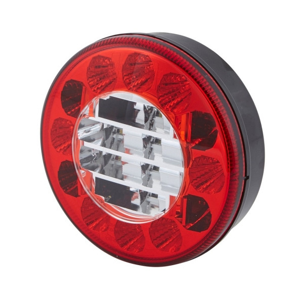 HELLA VALUEFIT Heckleuchte, Valuefit, LED, 24/12V, Anbau/geschraubt, Lichtscheibenfarbe: weiß/rot, offene Kabelenden, links/rechts, 2NR 357 027-051