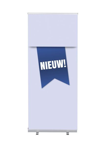 Showdown Displays Roll-Banner Budget 85 Komplettset Neu Blau Niederländisch, RBB085LSFI339