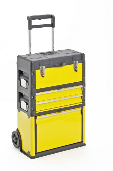 Metra Werkzeugtrolley, 2-fach 1k.2.1 gelb, 10502
