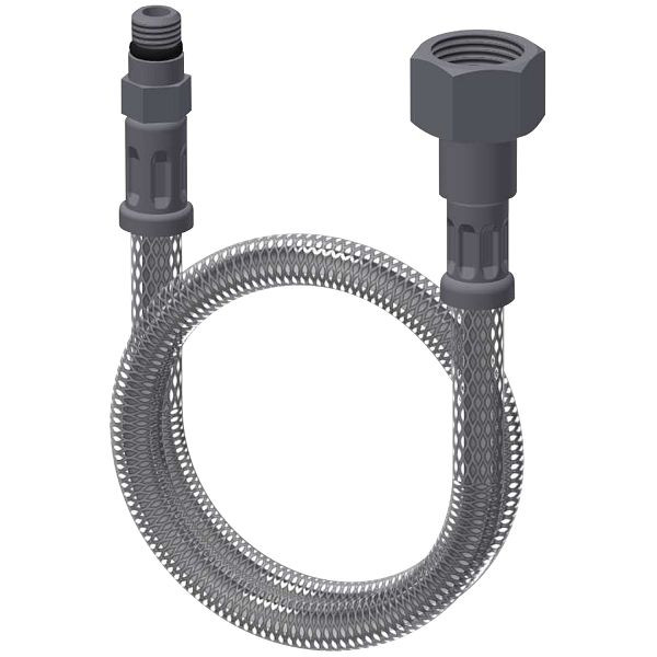 KWC Schlauch, G3/8 x M8x1, 350 mm, DN6, gerade, 2000105506