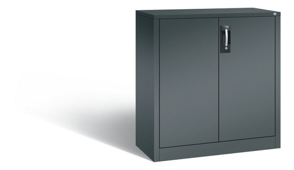 C+P Büro-Drehtürenschrank Acurado, H1000xB930xT400 mm, Anthrazit, 9266-1200 S10386