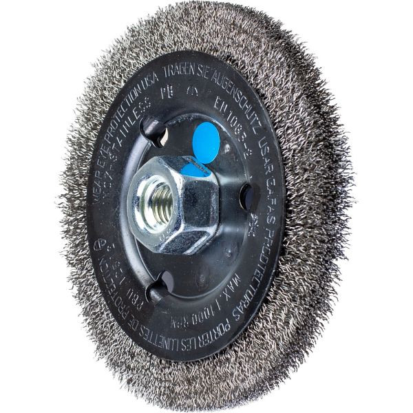 Pferd Rundbürste, ungezopft POS RBU 12512/M14 INOX 0,30, 43502302