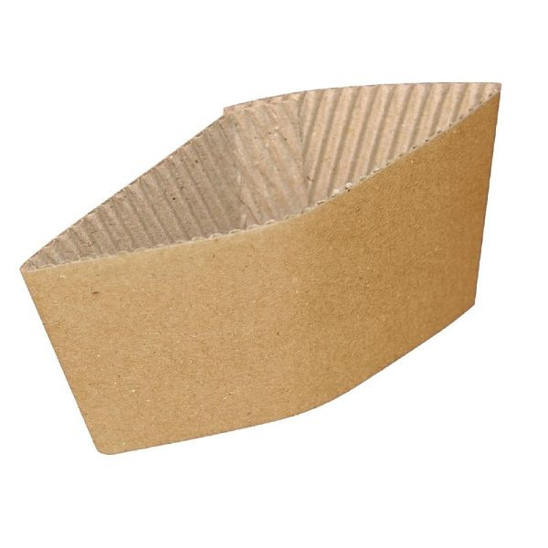 Fiesta Gewellte Bechermanschetten für 35cl und 45,5cl Becher, VE: 1000 Stück, GD329