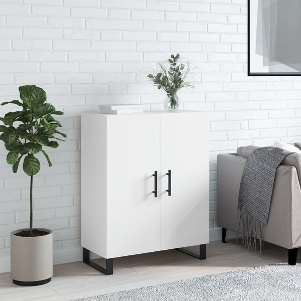vidaXL Sideboard Weiß 69,5x34x90 cm Holzwerkstoff, 827748
