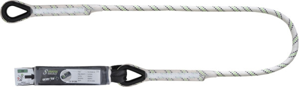 Kratos Verbindungsmittel mit Falldämpfer aus Kernmantelseil 1,80 m ohne Karabiner, FA3050020