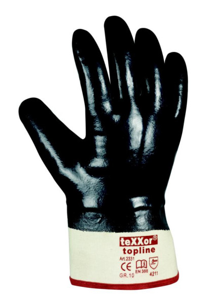 teXXor Nitril-Handschuhe "STULPE", Größe: 10, VE: 144 Paar, 2331-10