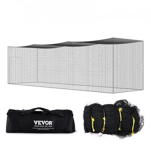 VEVOR Baseball Softball Netz PE-Pitching-Schlagnetz 35 Fuß, ZYW35YC00000JGO0UV0