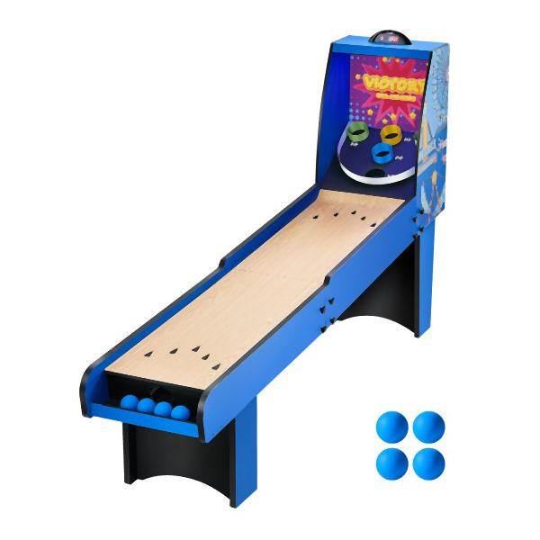 VEVOR 8' Roll und Score Arcade-Spieltisch Elektronischer Punktezähler 4 Bälle, GDQJ8FTJYK00N7P31V9